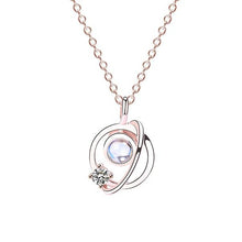 Load image into Gallery viewer, Stellar Nursery Rose Gold &quot;I Love You&quot; Necklace
