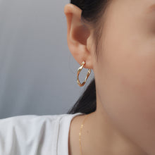 Load image into Gallery viewer, Dripping in Gold Hoops
