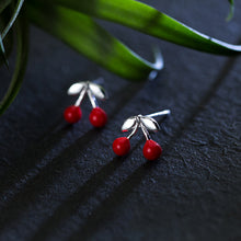 Load image into Gallery viewer, Cherry Bomb Earrings
