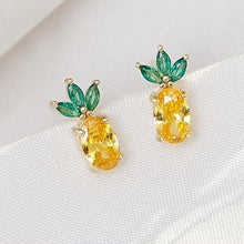 Load image into Gallery viewer, Pineapple Splice Earrings
