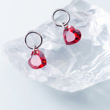 Load image into Gallery viewer, Ruby Heart Pendant

