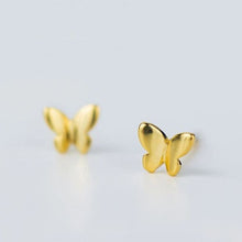 Load image into Gallery viewer, Tiny Butterfly Earrings
